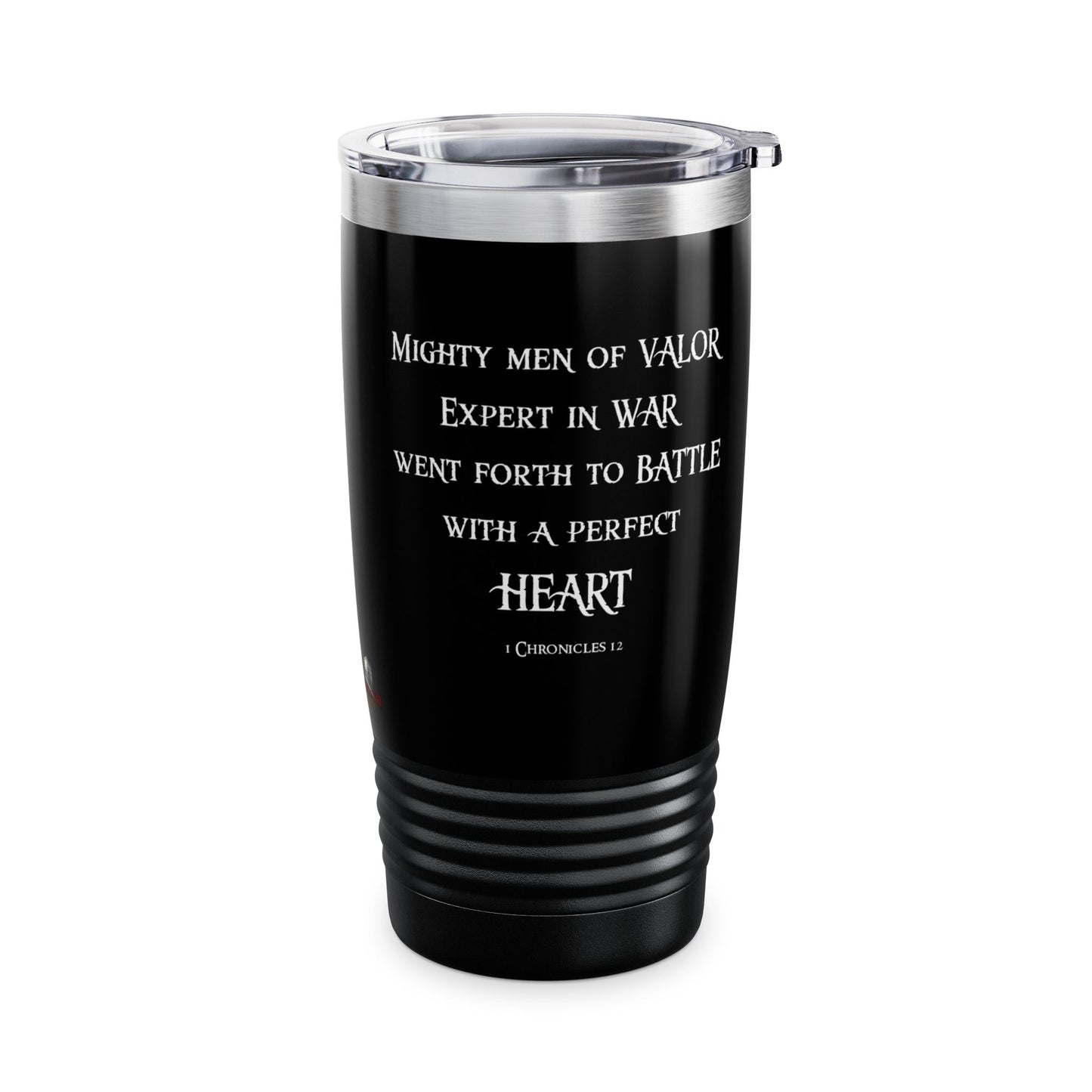 "Mighty Men of Valor" 1 Chronicles 12 Ringneck Tumbler, 20oz